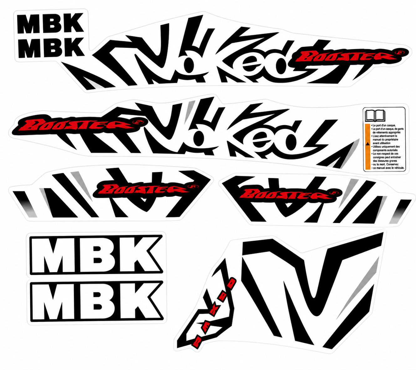 Kit déco booster naked