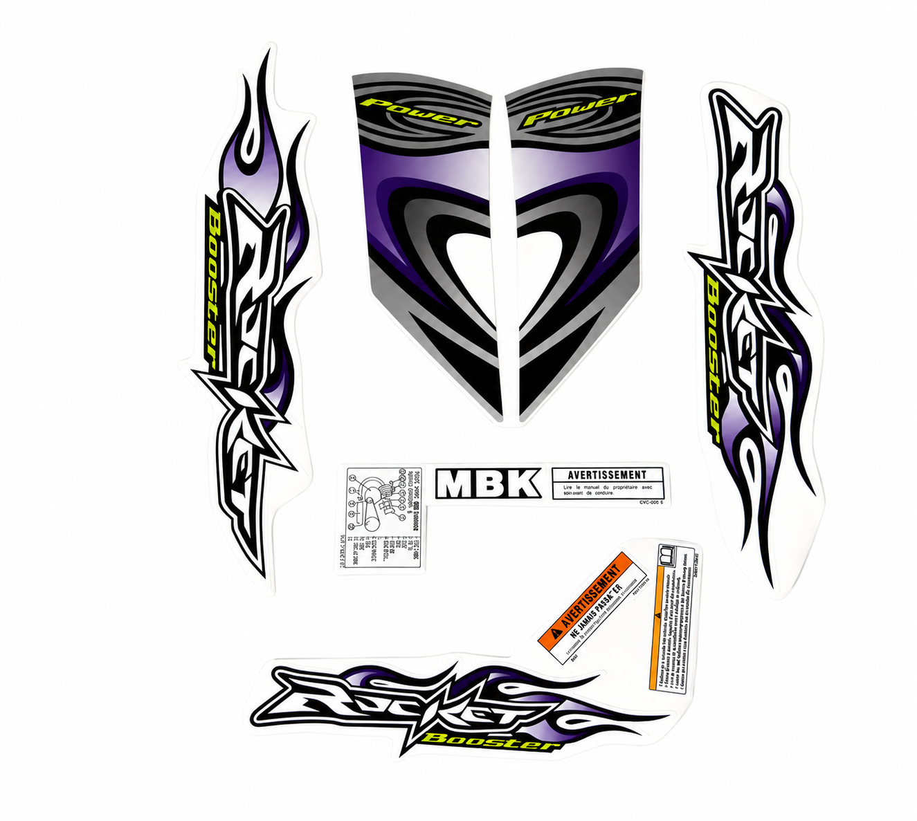 Kit déco Mbk rocket