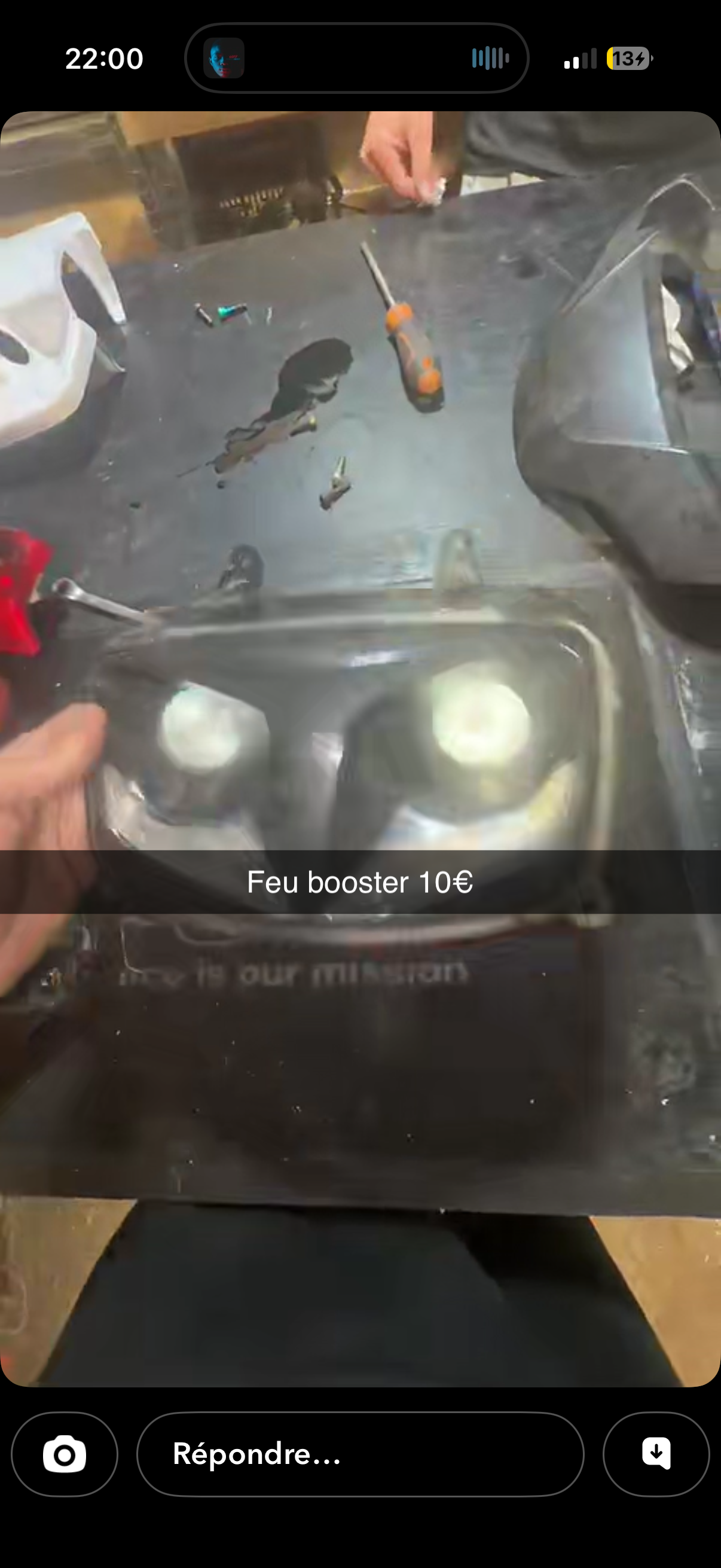 Phare booster
