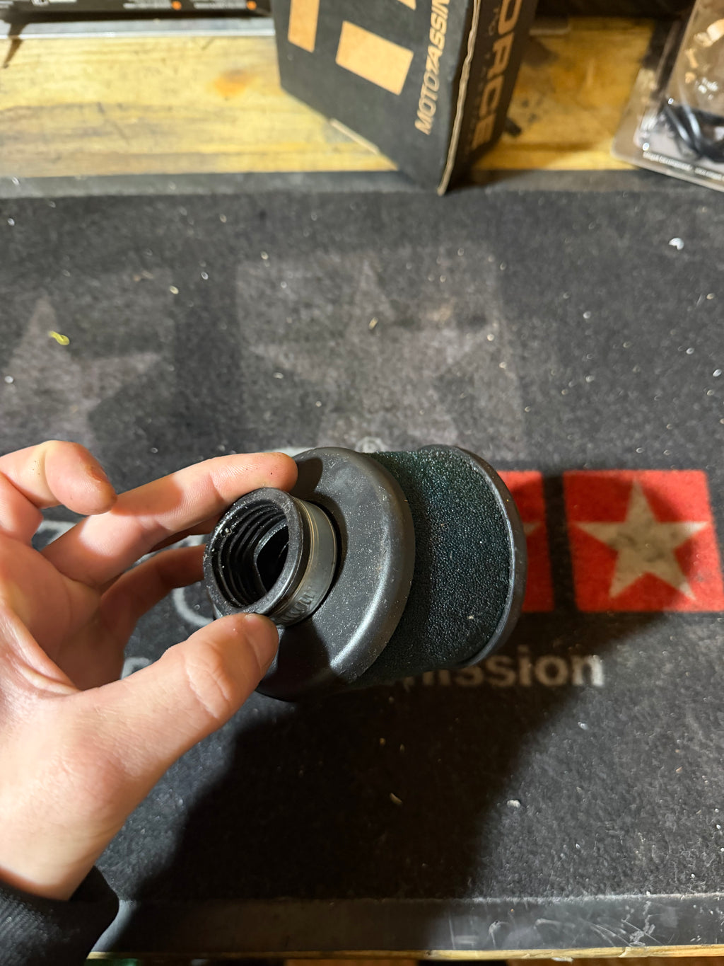 Filtre à aire watts Carbu 17,5/19mm