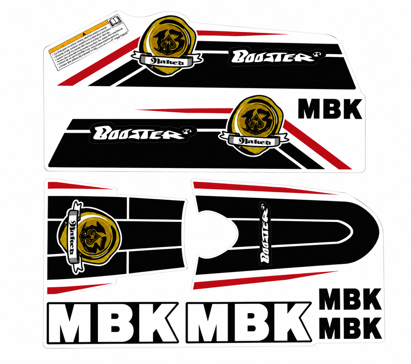 Kit déco booster 13p as de pique