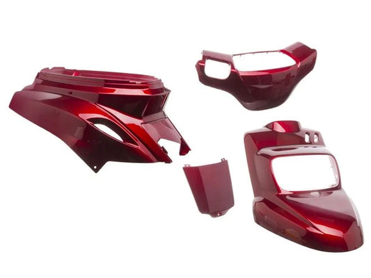 Kit carénage rouge candy