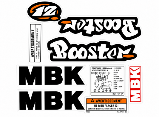 Kit déco booster 12p