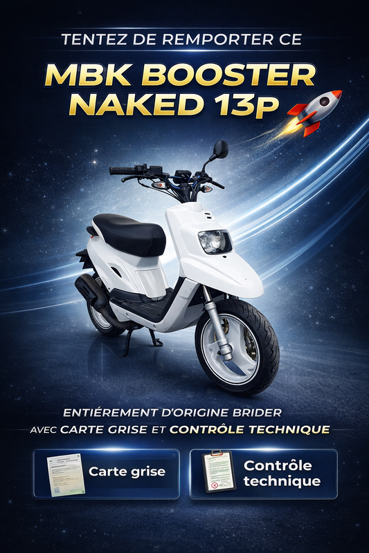 X2 participation jeux concours mbk booster naked