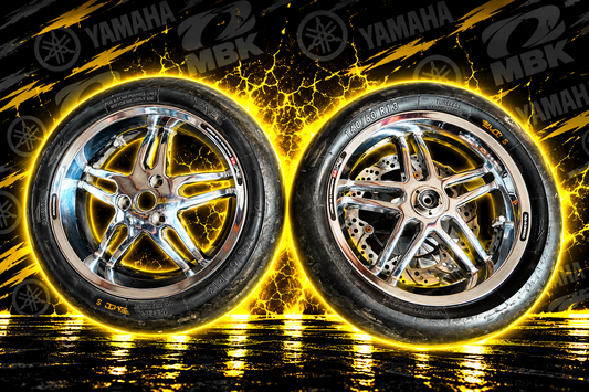 Jantes stage 6 nitro avec pneu slick