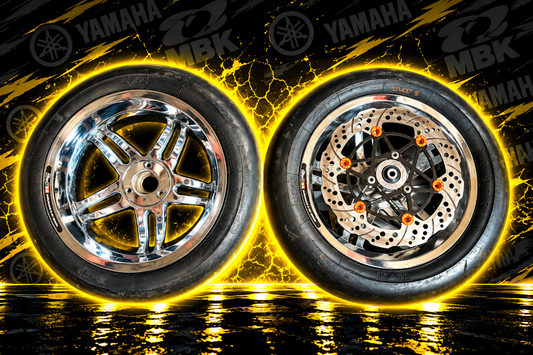 Jantes stage 6 nitro avec pneu slick