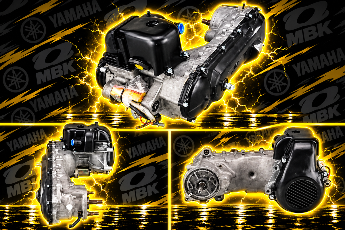 MOTEUR  MBK BOOSTER NEUFF D'ORIGINE 50cc