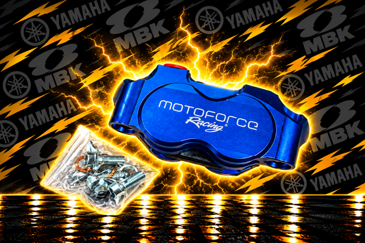 Étrier 4 piston motor force bleu