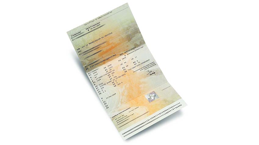 Carte grise booster avant 2004