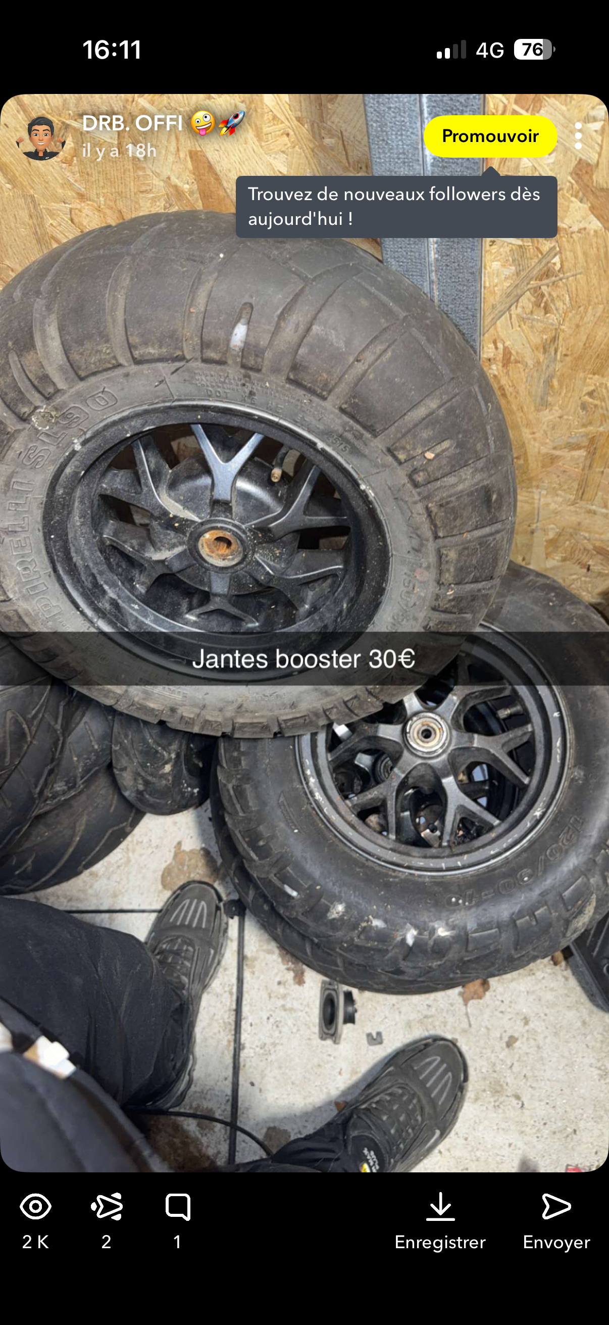 Jantes booster